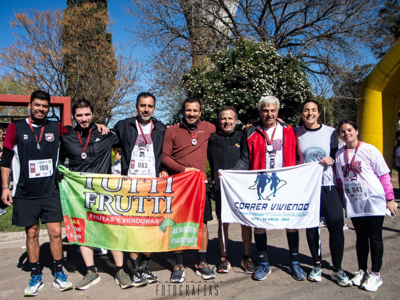 El equipo «Correr Viviendo» sumó nuevas experiencias y buenos resultados en septiembre