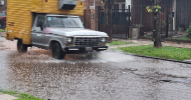 Lluvias intensas provocaron anegamientos temporales en distintos puntos de Ramallo