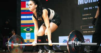 Morena Dagoberto, la joven de Villa Ramallo que encontró su pasión en el powerlifting