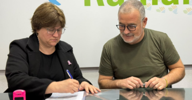 Se firmó el convenio para construir la rotonda de ruta 51 y Dusso
