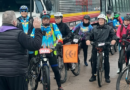 Unos 60 ciclistas de Ramallo partieron hacia Luján en una nueva peregrinación