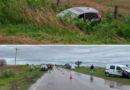 Tres vehículos protagonizaron un siniestro vial en la Ruta 51: dos personas fueron trasladadas al hospital