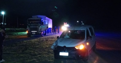 Una rueda se desprendió de un camión y provocó un choque en la Ruta 51
