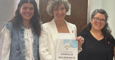 Tres mujeres de Ramallo fueron reconocidas por impulsar la campaña #SumaElLazoRosa