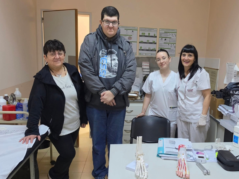 Nuevo consultorio de pie diabético en el Hospital Gomendio